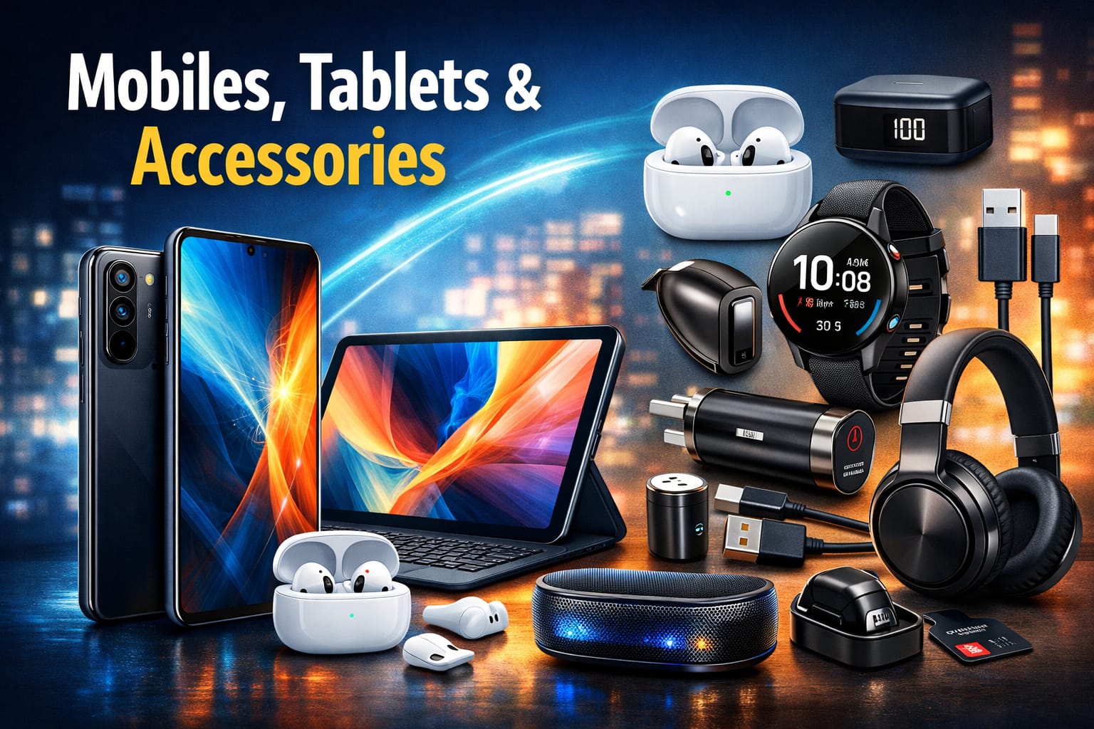 Mobiles, Tablets & Accessories