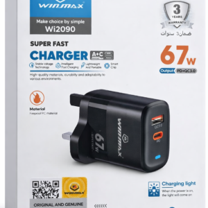 Winmax Wi2090 67W Super Fast Charger
